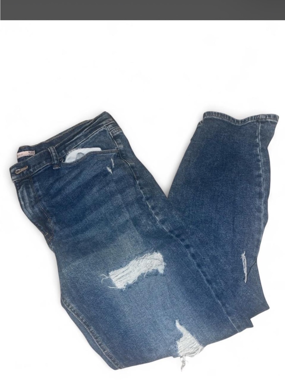 SO Women's Distressed Skinny Jeans